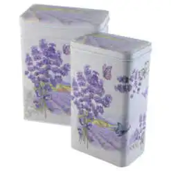 Set 2 cutii metalice 14x8x20 CM
