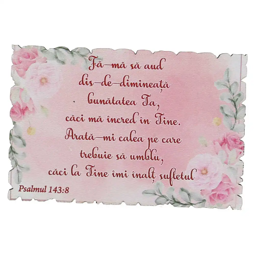 Magnet frigider din lemn "Fa-mi sa aud..." 9x6 CM Magnet frigider din lemn "Fa-mi sa aud..." 9x6 CM