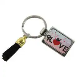 Breloc din metal "Love"