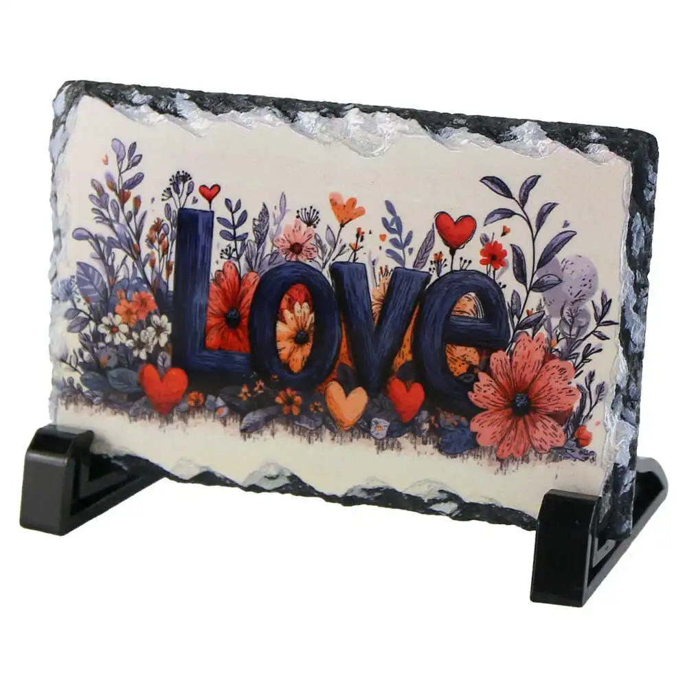 Placa ardezie " Love " 14x19 CM Placa ardezie " Love " 14x19 CM