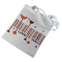 Sacosa textil 28x34 CM "I Love You"