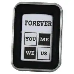 Bricheta metalica "You+Me-Forever"