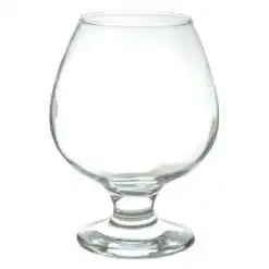 Set 6 pahare pentru coniac realizate din sticla - Design Elegant