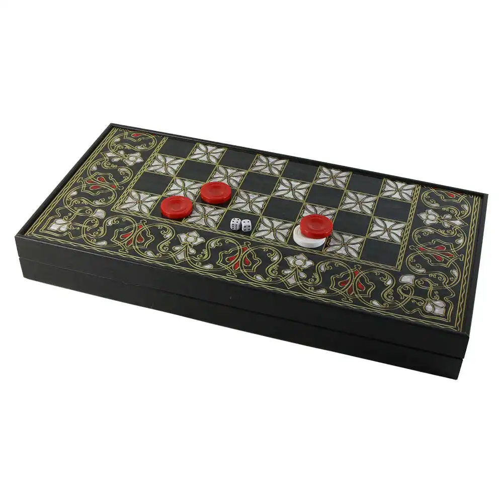 Joc de table din lemn lacuit Joc de table din lemn lacuit