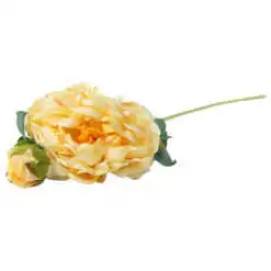 Bujor artificial cu boboc 67 CM