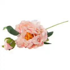 Bujor artificial cu boboc 67 CM