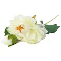 Bujor artificial cu boboc 67 CM