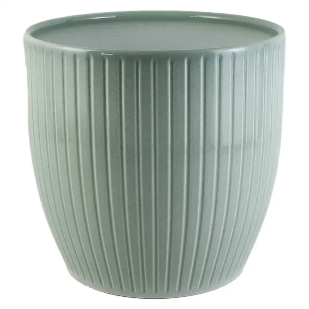Ghiveci din ceramica Belice aquamarine 27x26 CM