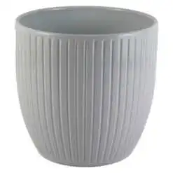 Ghiveci din ceramica Belice gri 21x20 CM