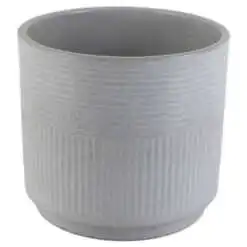 Ghiveci din ceramica Nara Terra gri 22x19 CM