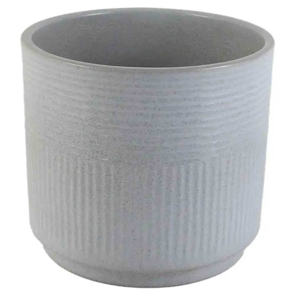 Ghiveci din ceramica Nara Terra gri 22x19 CM Ghiveci din ceramica Nara Terra gri 22x19 CM