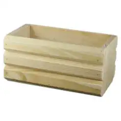 Cutie lemn pentru flori 20x12x9 CM