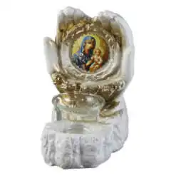 Candela din ipsos 11x18 CM