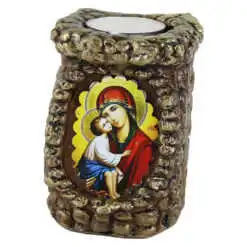 Candela din ipsos 7x10 CM