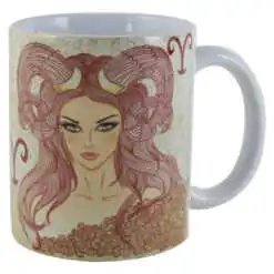 Cana ceramica Zodia Berbec