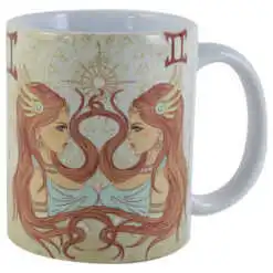 Cana ceramica Zodia Gemeni