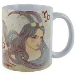 Cana ceramica Zodia Capricorn