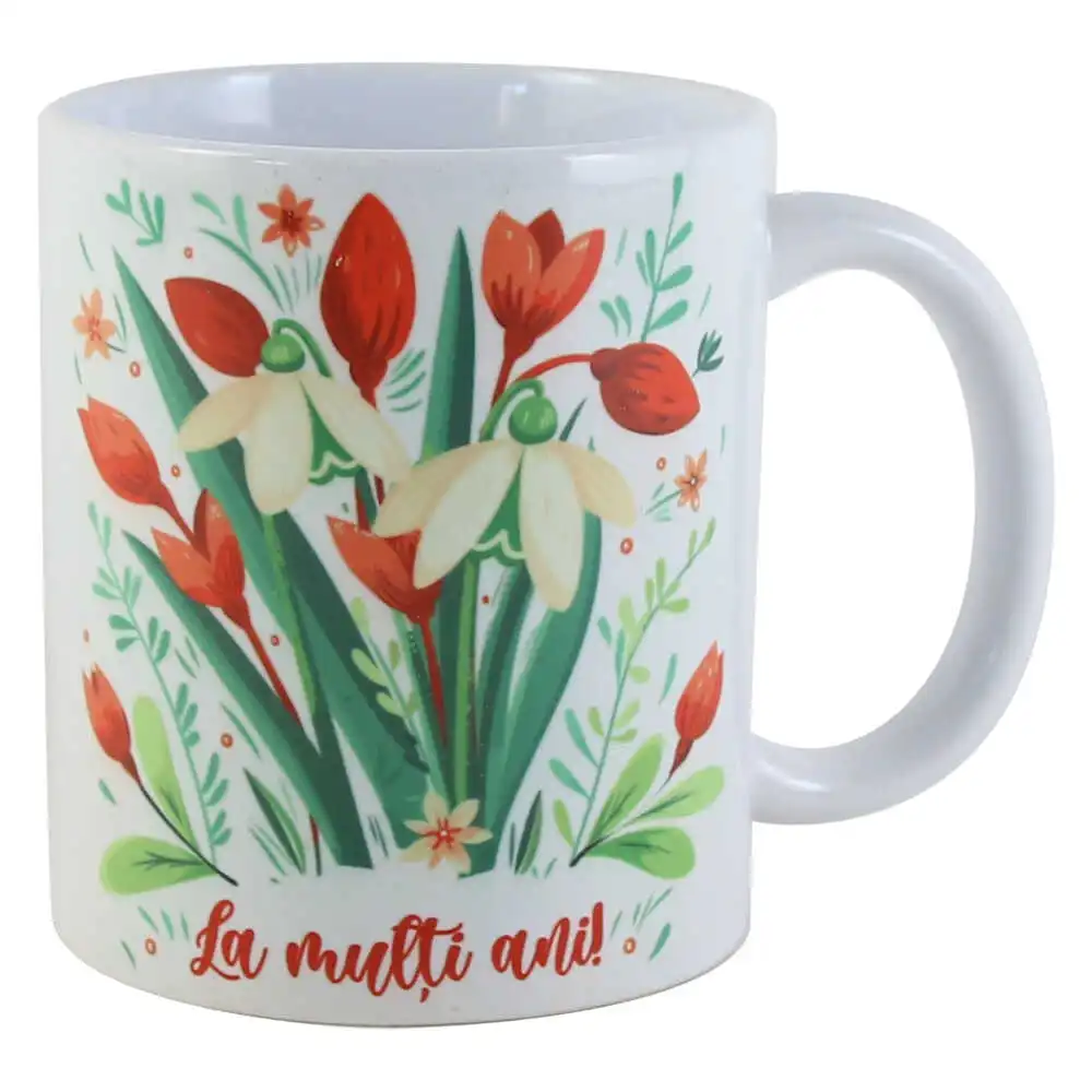 Cana ceramica "La multi ani!"
