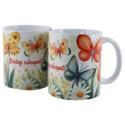 Cana ceramica "Boldog Nonapot! "