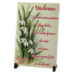 Placa decorativa "La multi ani!..."