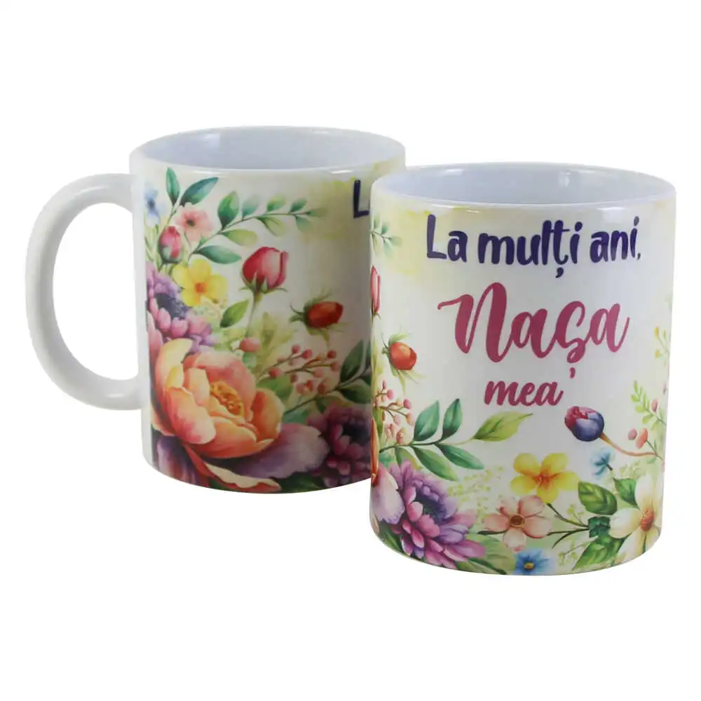 Cana ceramica "La multi ani