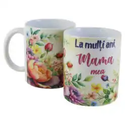 Cana ceramica "La multi ani