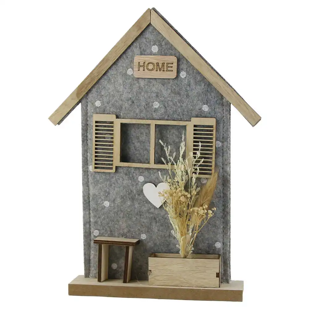 Decoratiune din pasla Casuta "Home" Decoratiune din pasla Casuta "Home"