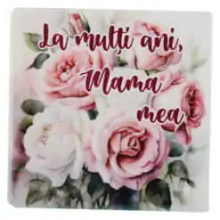 Magnet din ceramica "La multi ani