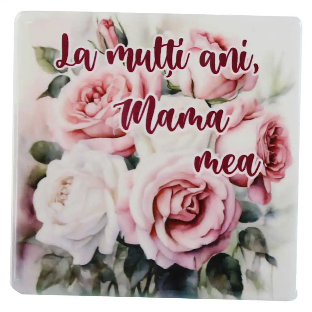 Magnet din ceramica "La multi ani