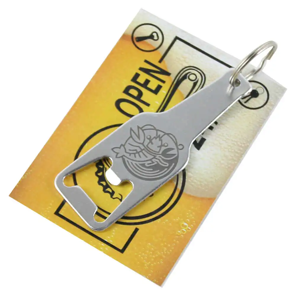 Breloc cu desfacator de sticle Breloc cu desfacator de sticle