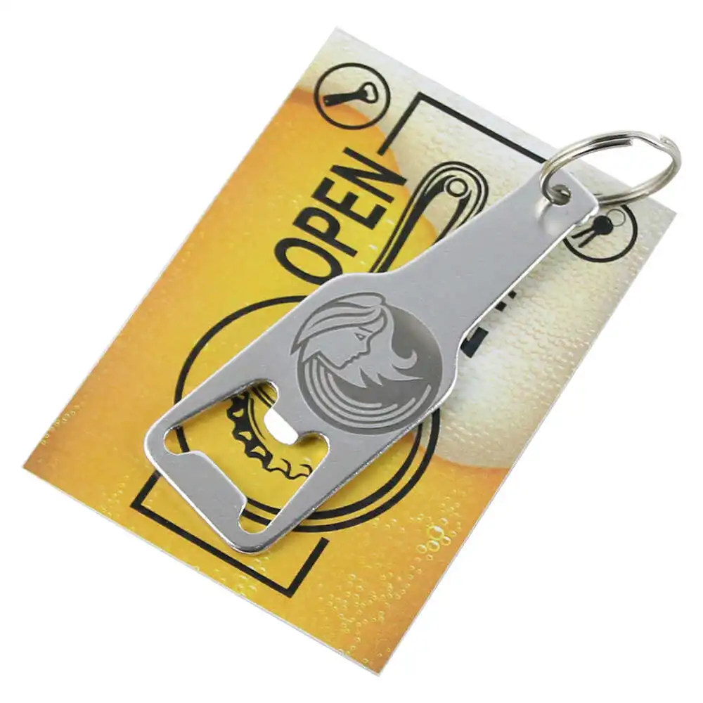 Breloc cu desfacator de sticle Breloc cu desfacator de sticle