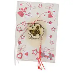 Martisor Fluturas din lemn 2 CM