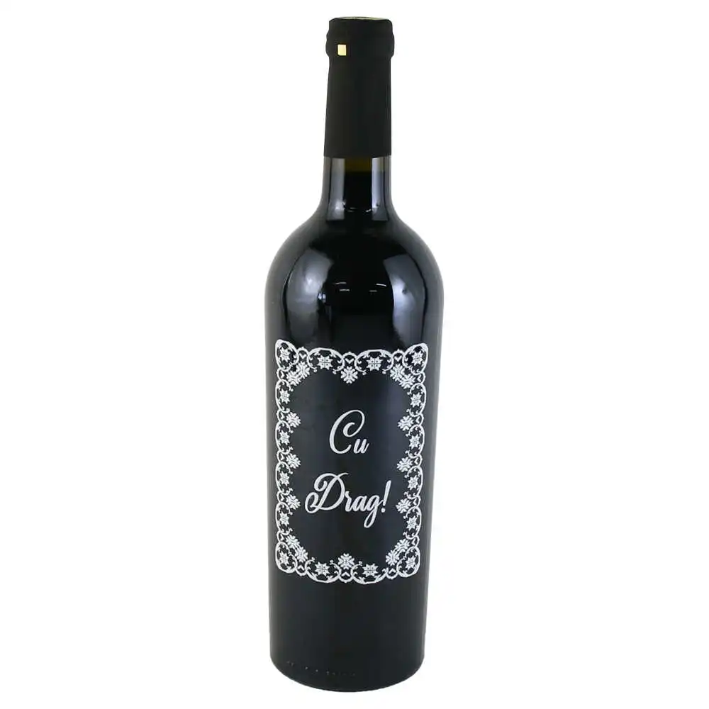 Vin rosu 750 ml "Cu Drag!" Vin rosu 750 ml "Cu Drag!"