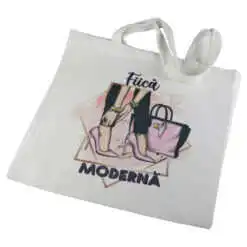 Sacosa textil "Fiica Moderna" 40x40 CM