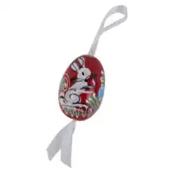 Ou de Paste din lemn pictat manual 4 CM - Diverse modele si culori