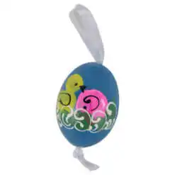 Ou de Paste din lemn pictat manual 4 CM - Diverse modele si culori