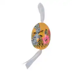 Ou de Paste din lemn pictat manual 4 CM - Diverse modele si culori