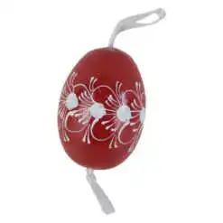 Ou de Paste din lemn pictat manual 6 CM - Diverse modele si culori