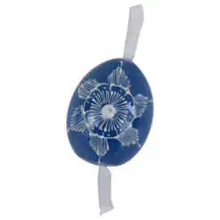 Ou de Paste din lemn pictat manual 6 CM - Diverse modele si culori