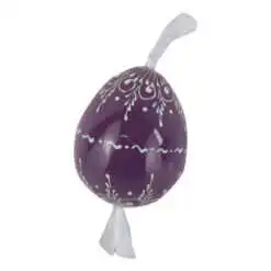 Ou de Paste din lemn pictat manual 6 CM - Diverse modele si culori