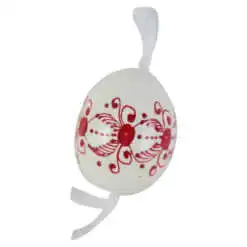 Ou de Paste din lemn pictat manual 6 CM - Diverse modele si culori