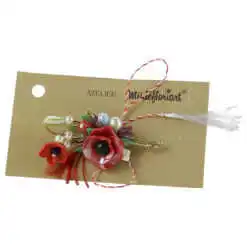 Brosa martisor cu margele - Modele variate