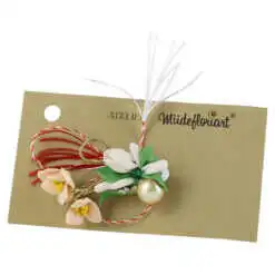 Brosa martisor cu margele - Modele variate