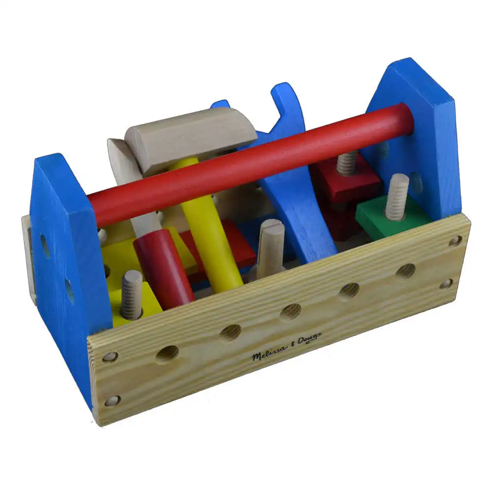 Set jucarie pentru copii realizat din lemn - Unelte in suport Set jucarie pentru copii realizat din lemn - Unelte in suport