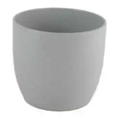 Ghiveci din ceramica Basel Elegance Gri 14x13 CM