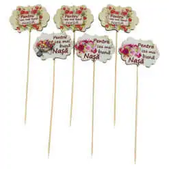 Set 6 pick tablite decorative