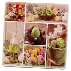 Magnet frigider din ceramica 7.5x7.5 CM