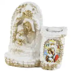 Candela din ipsos 15x16 CM