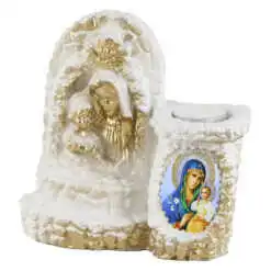 Candela din ipsos 15x16 CM