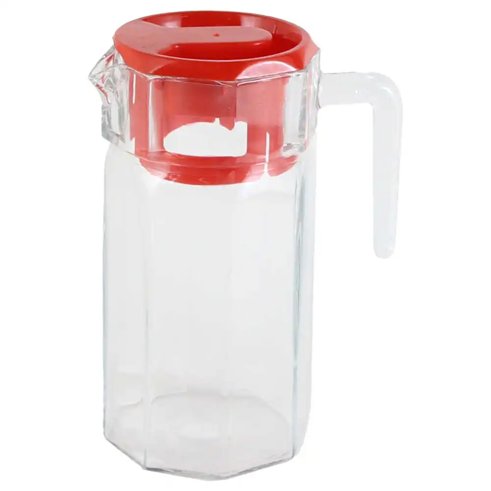 Carafa din sticla cu capac 1300 ml Carafa din sticla cu capac 1300 ml
